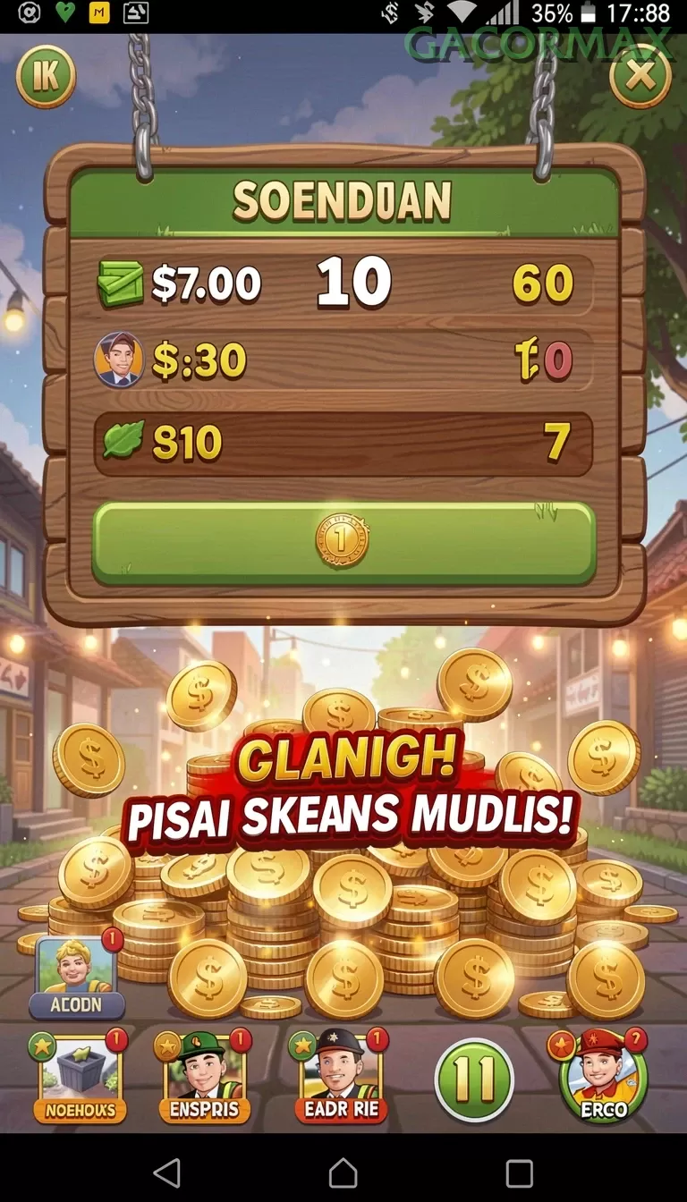 Screenshot Fruity Wheel nomor 2